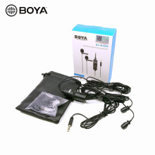 Hot selling BOYA BY-M1DM  Dual Omni-directional Lavalier Mic